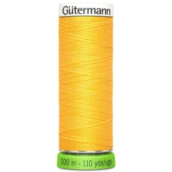Fil à Coudre Polyester Recyclé 100m - Jaune 417