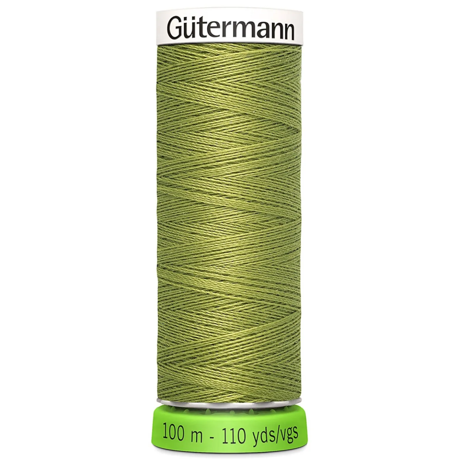 Fil à Coudre Polyester Recyclé 100m - Vert mousse 582