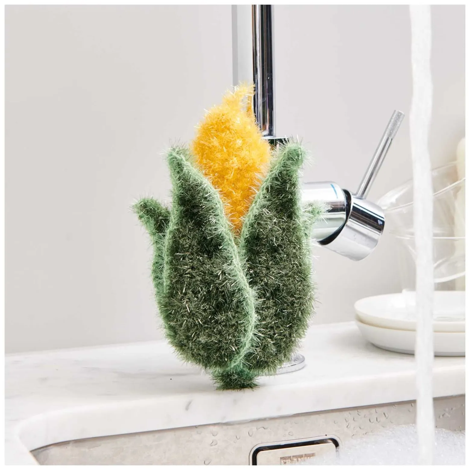 Fil à Crocheter pour Éponge Creative Bubble - Maïs