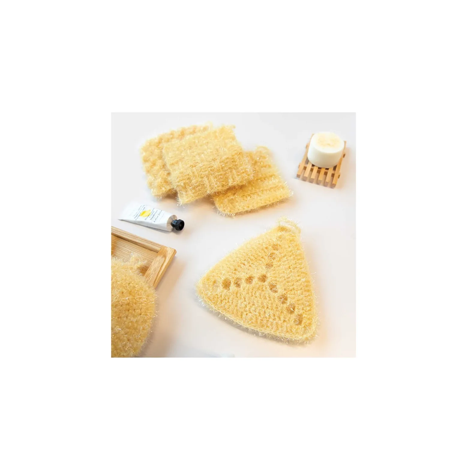Fil à Crocheter pour Éponge Creative Bubble - Vanille