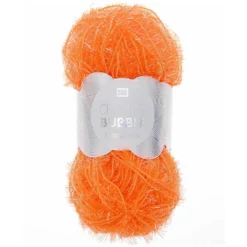 Fil à Crocheter pour Éponge Creative Bubble - Orange Fluo