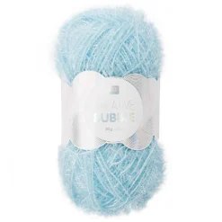 Fil à Crocheter pour Éponge Creative Bubble - Bleu Clair