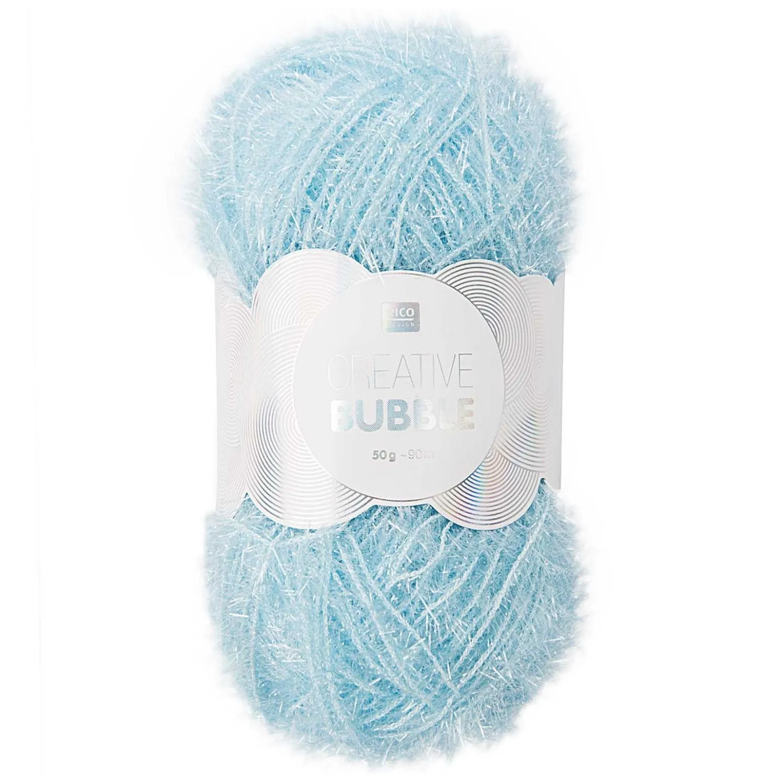Fil à Crocheter pour Éponge Creative Bubble - Bleu Clair