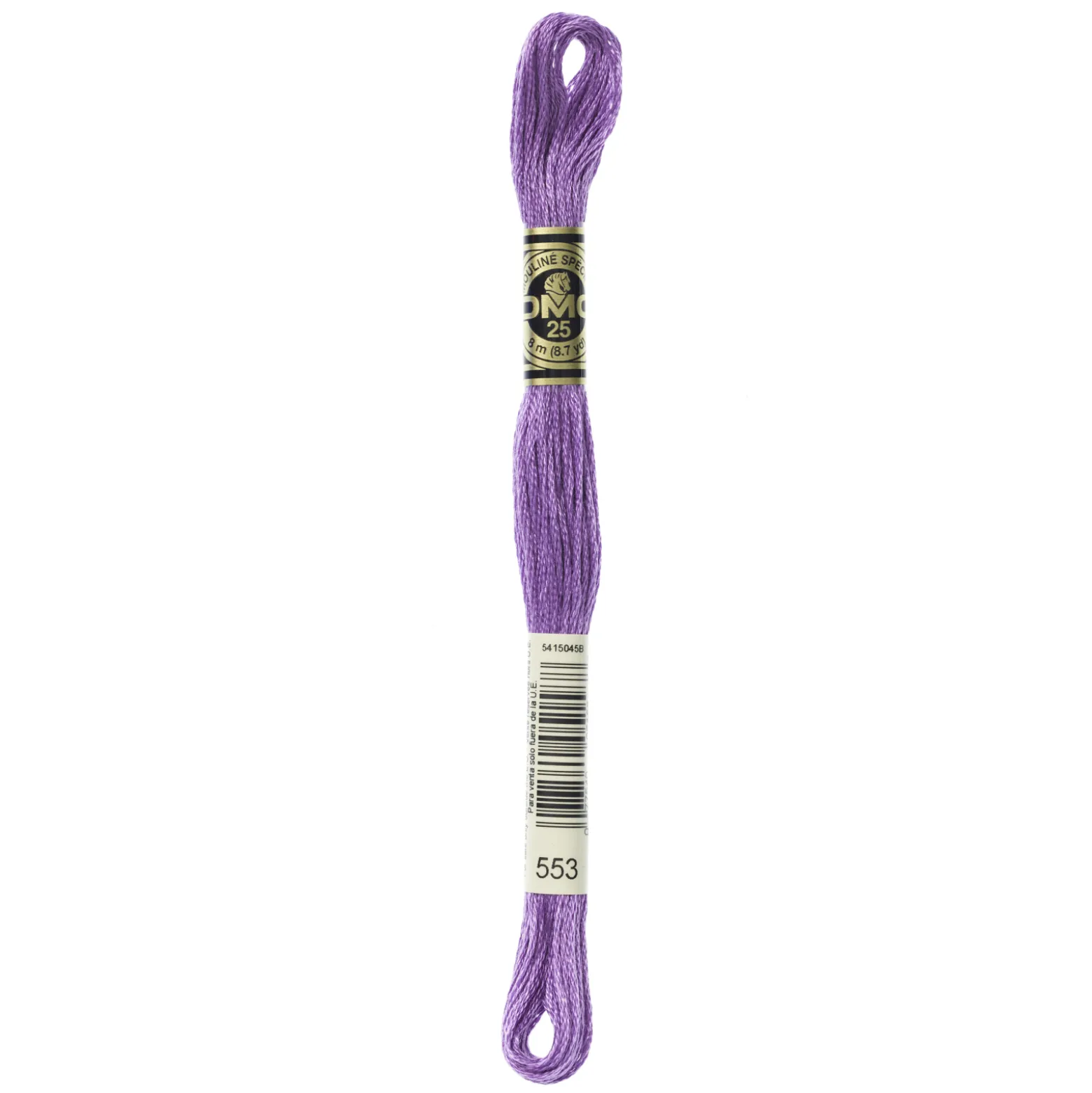 Fil mouliné à broder DMC - 8m - 553 - améthyste violette