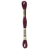 Fil mouliné à broder DMC - 8m - 3802 - aubergine