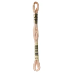 Fil mouliné à broder DMC - 8m - 950 - beige