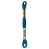 Fil mouliné à broder DMC - 8m - 3765 - bleu canard