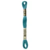 Fil mouliné à broder DMC - 8m - 3810 - bleu de Perse