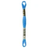 Fil mouliné à broder DMC - 8m - 996 - bleu des mers du Sud