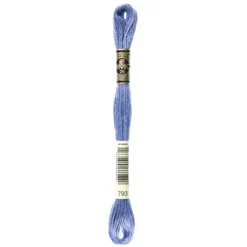 Fil mouliné à broder DMC - 8m - 793 - bleuet
