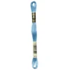 Fil mouliné à broder DMC - 8m - 813 - bleu gauloise
