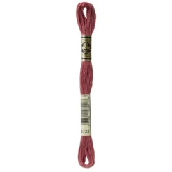 Fil mouliné à broder DMC - 8m - 3722 - bois de rose foncé