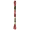 Fil mouliné à broder DMC - 8m - 223 - bois de rose