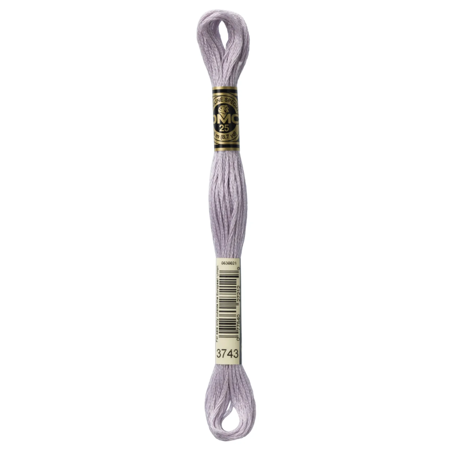 Fil mouliné à broder DMC - 8m - 3743 - brume de rose