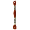 Fil mouliné à broder DMC - 8m - 355 - brun rouge