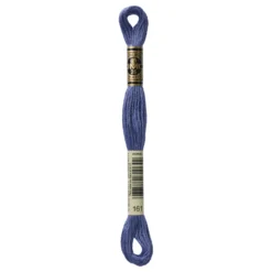 Fil mouliné à broder DMC - 8m - 161 - cendre bleue