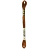 Fil mouliné à broder DMC - 8m - 433 - chocolat