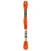 Fil mouliné à broder DMC - 8m - 608 - coquelicot