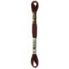 Fil mouliné à broder DMC - 8m - 3857 - cuivre rouge