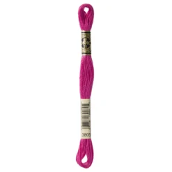Fil mouliné à broder DMC - 8m - 3805 - fuschia