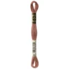 Fil mouliné à broder DMC - 8m - 3859 - glaise