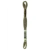 Fil mouliné à broder DMC - 8m - 642 - gris terre d'ombre
