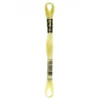 Fil mouliné à broder DMC - 8m - 3078 - jaune pâle
