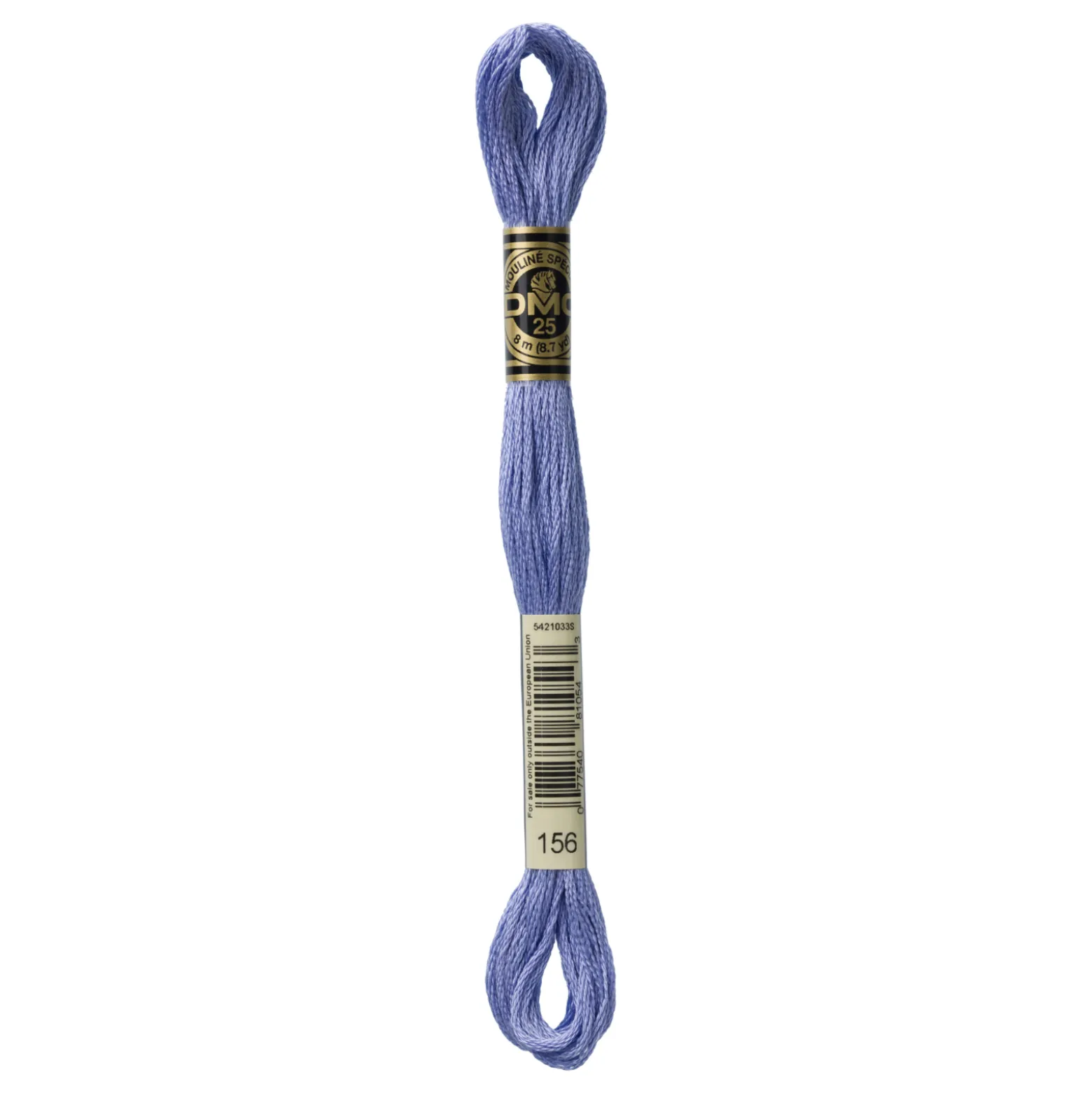 Fil mouliné à broder DMC - 8m - 156 - lavande