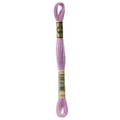 Fil mouliné à broder DMC - 8m - 153 - lilas rose