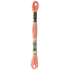 Fil mouliné à broder DMC - 8m - 3824 - melon
