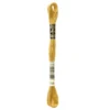 Fil mouliné à broder DMC - 8m - 729 - miel