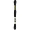 Fil mouliné à broder DMC - 8m - 310 - noir