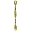 Fil mouliné à broder DMC - 8m - 734 -olive cassée