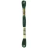 Fil mouliné à broder DMC - 8m - 319 - ombre verte
