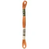 Fil mouliné à broder DMC - 8m - 721 - papaye orange
