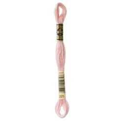 Fil mouliné à broder DMC - 8m - 225 - peau de pêche