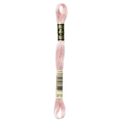 Fil mouliné à broder DMC - 8m - 3713 - quartz rose