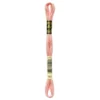 Fil mouliné à broder DMC - 8m - 761 - rose Aurore
