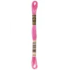 Fil mouliné à broder DMC - 8m - 603 - rose bonbon