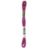 Fil mouliné à broder DMC - 8m - 718 - rose magenta