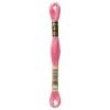 Fil mouliné à broder DMC - 8m - 957 - rose vif
