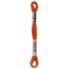 Fil mouliné à broder DMC - 8m - 720 - rouille
