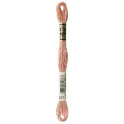 Fil mouliné à broder DMC - 8m - 3771 - sable rose