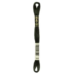 Fil mouliné à broder DMC - 8m - 934 - vert algue