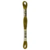 Fil mouliné à broder DMC - 8m - 831 - vert bronze
