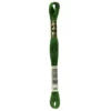 Fil mouliné à broder DMC - 8m - 986 - vert buis