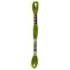 Fil mouliné à broder DMC - 8m - 581 - vert criquet