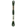 Fil mouliné à broder DMC - 8m - 890 - vert Forêt noire