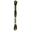 Fil mouliné à broder DMC - 8m - 936 -vert mousse de chêne