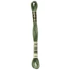 Fil mouliné à broder DMC - 8m - 3363 - vert romarin